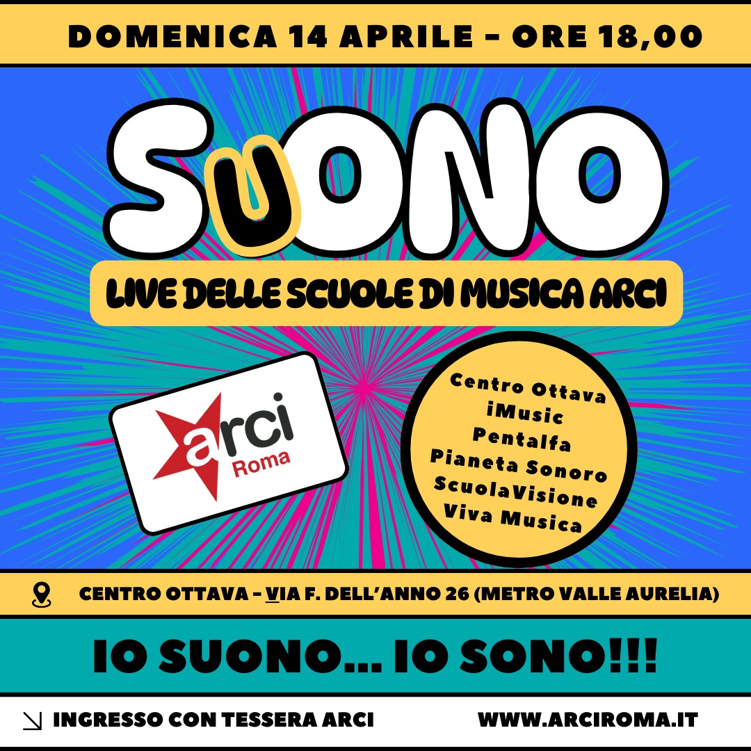 SUONO - Live delle scuole di musica ARCI