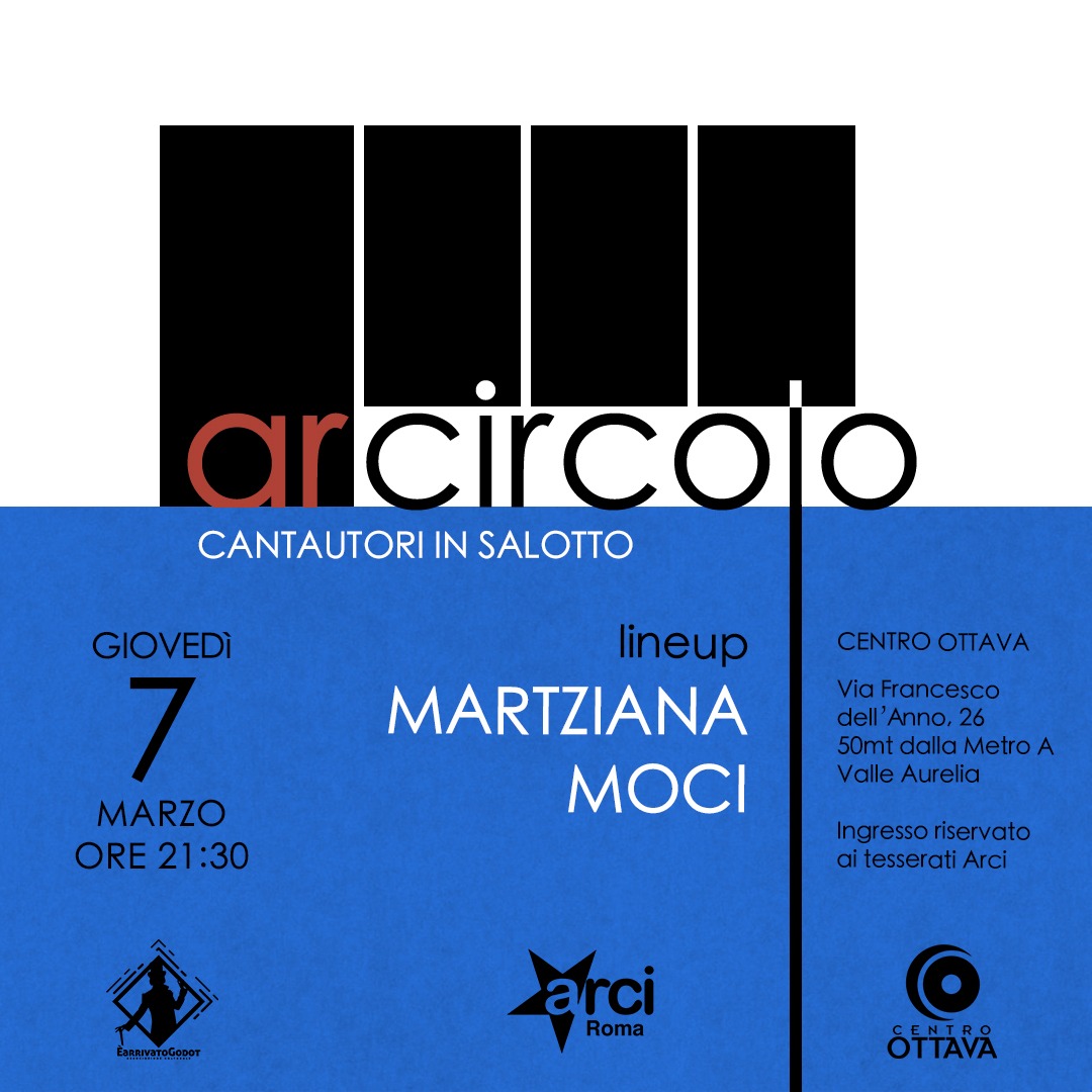 "AR CIRCOLO - CANTAUTORƏ IN SALOTTO"